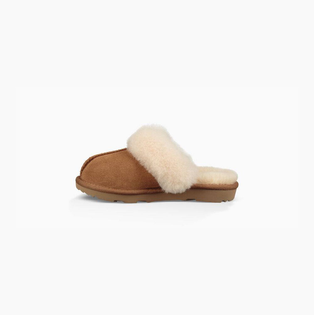 Dětské Pantofle UGG Cozy II Pantofle Hnědé | 8SHPYQ0C