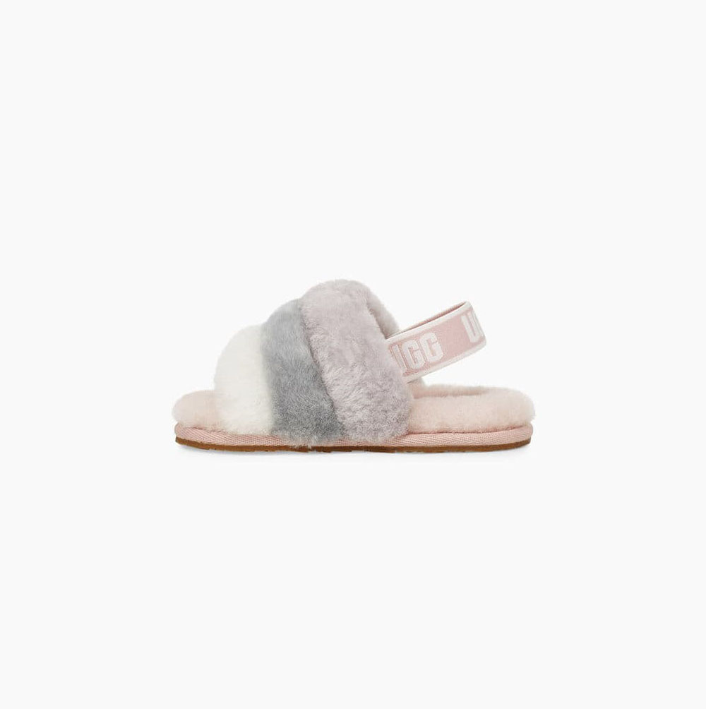 Dětské Sandály UGG Fluff Yeah Pantofle Viacfarebný | 7DVPKGXD