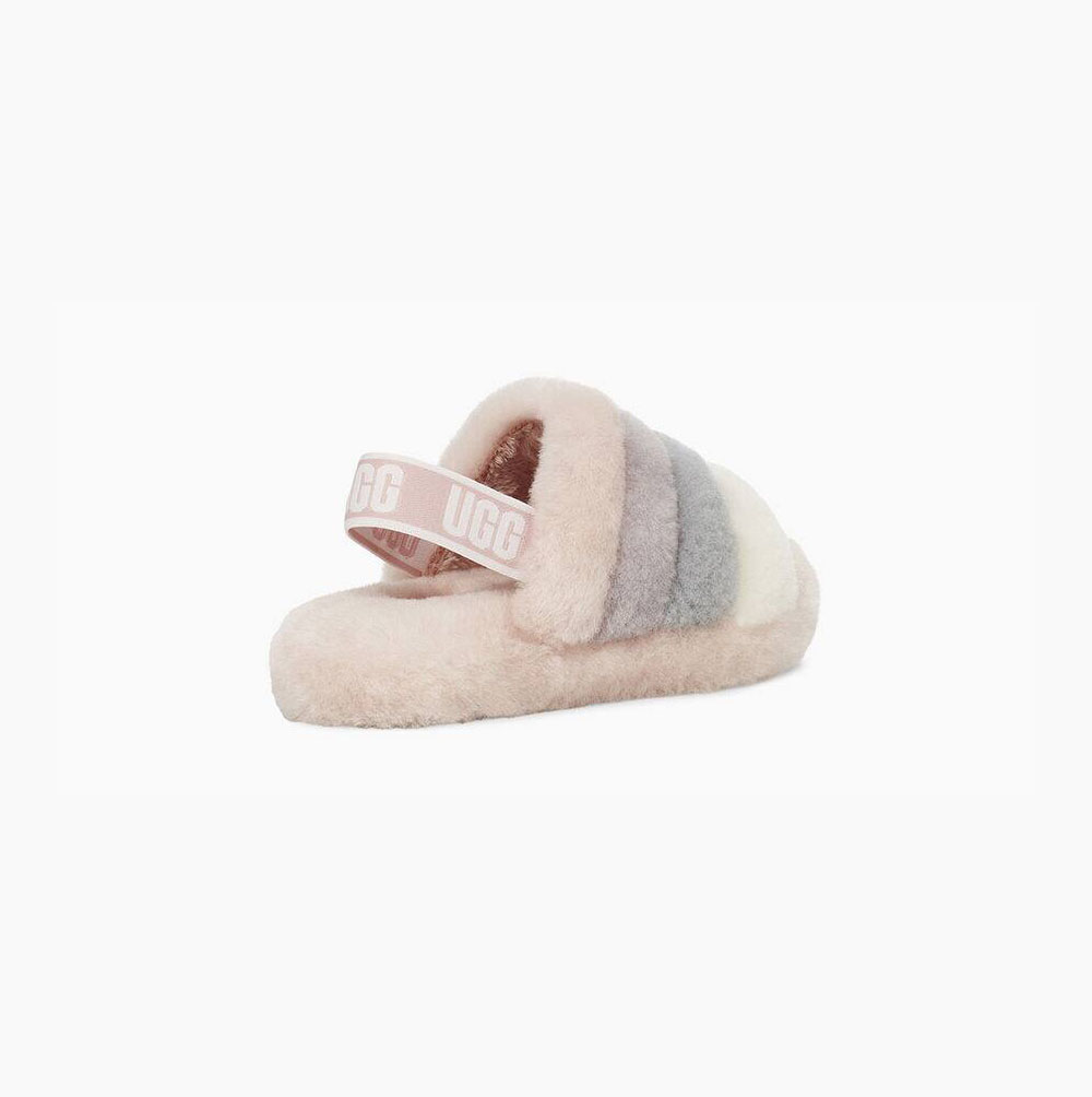 Dětské Sandály UGG Fluff Yeah Pantofle Viacfarebný | G8ZP6668