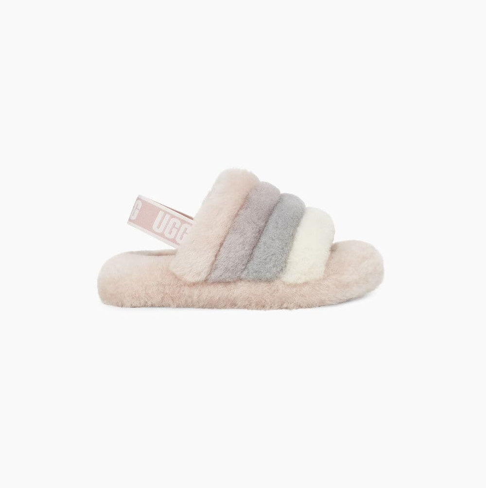 Dětské Sandály UGG Fluff Yeah Pantofle Viacfarebný | G8ZP6668