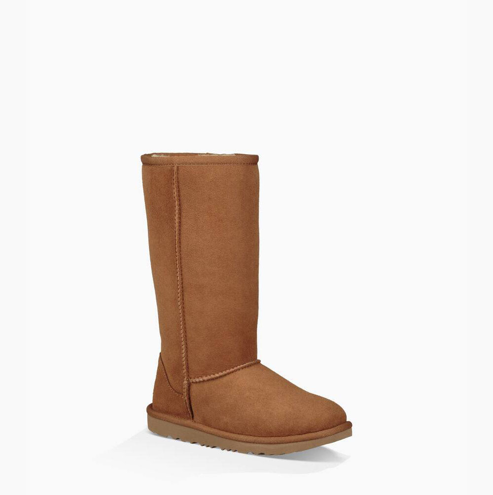 Dětské Vysoké Kozačky UGG Classic II Hnědé | 5DEH2CT9