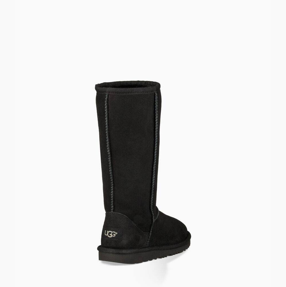 Dětské Vysoké Kozačky UGG Classic II Černé | FUB6E63E