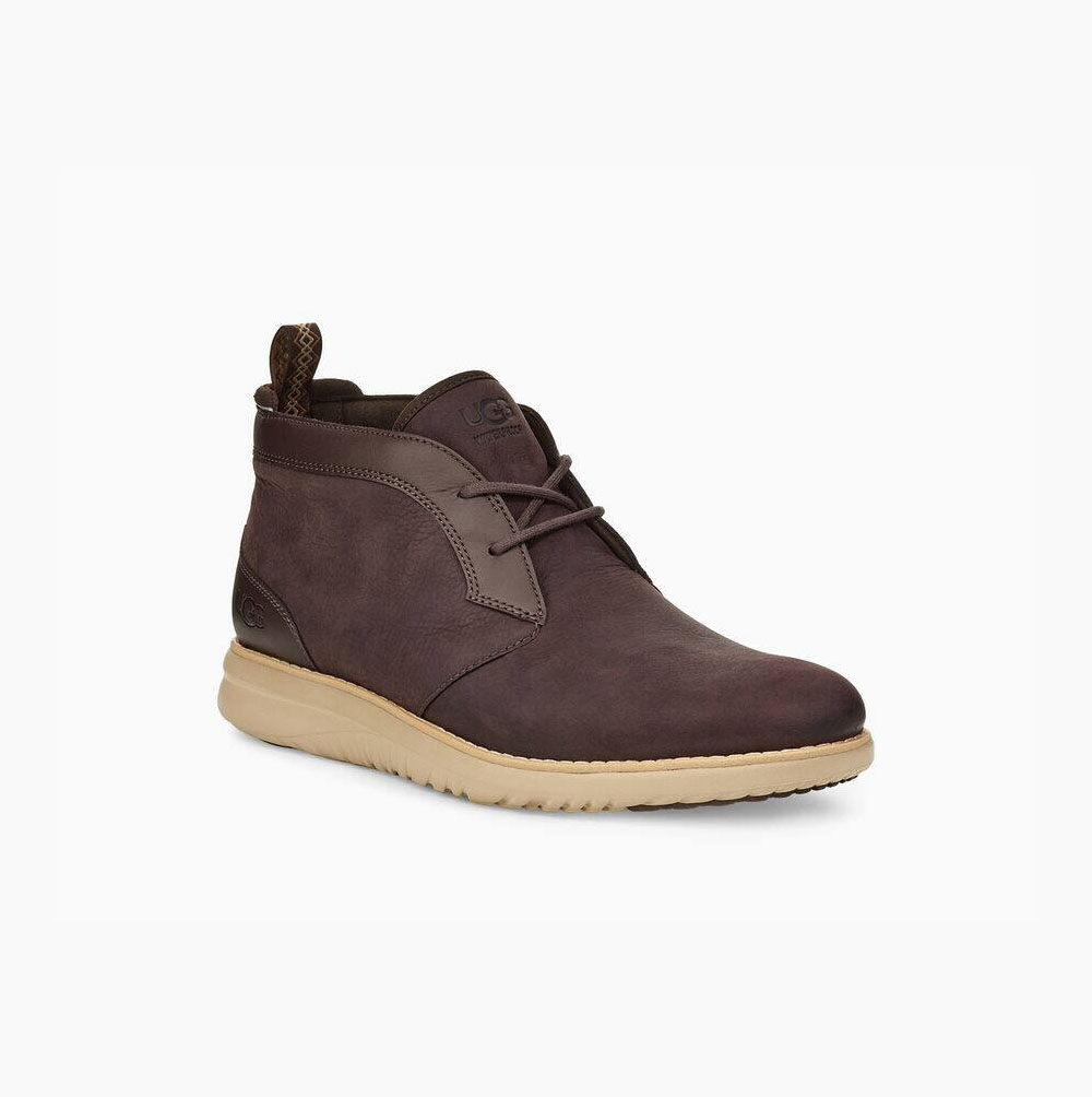 Pánské Nepromokavé Boty UGG Union Chukka Hnědé | 566EQ4AX