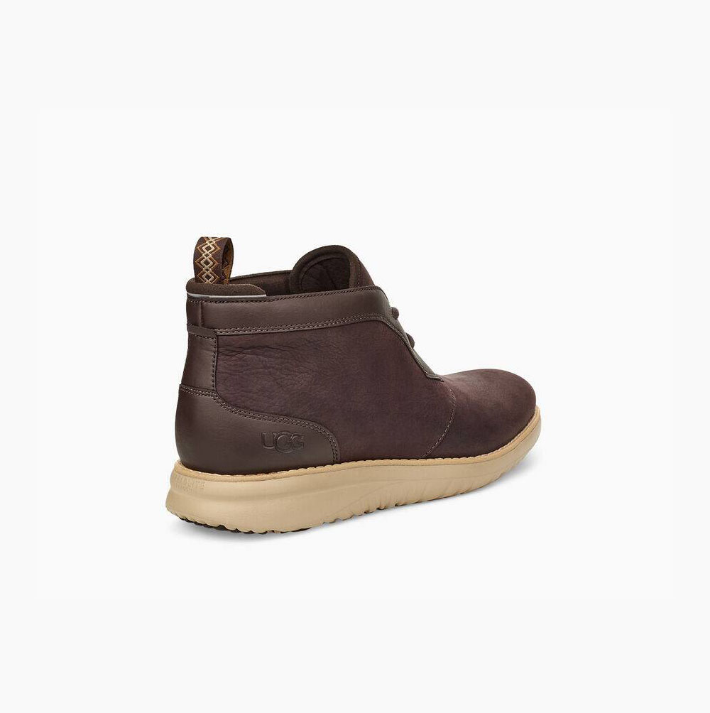 Pánské Nepromokavé Boty UGG Union Chukka Hnědé | 566EQ4AX