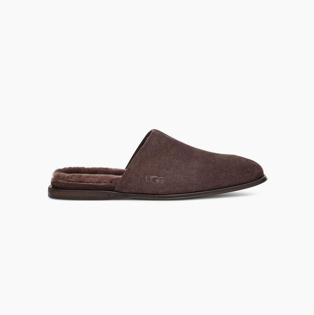 Pánské Pantofle UGG Chateau Slip-On Hnědé | NI0F0SUB