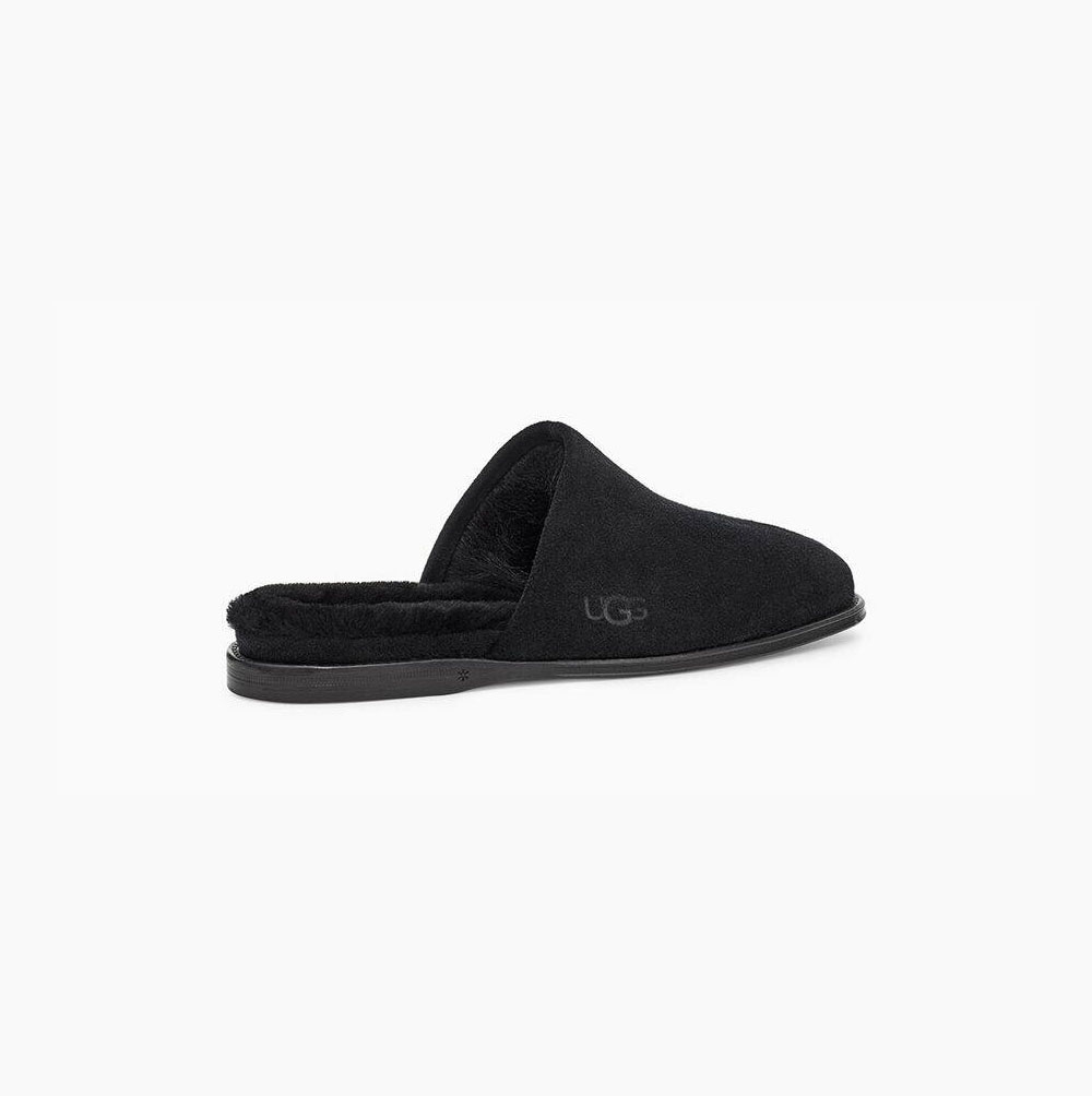 Pánské Pantofle UGG Chateau Slip-On Černé | 7H4LS3OB