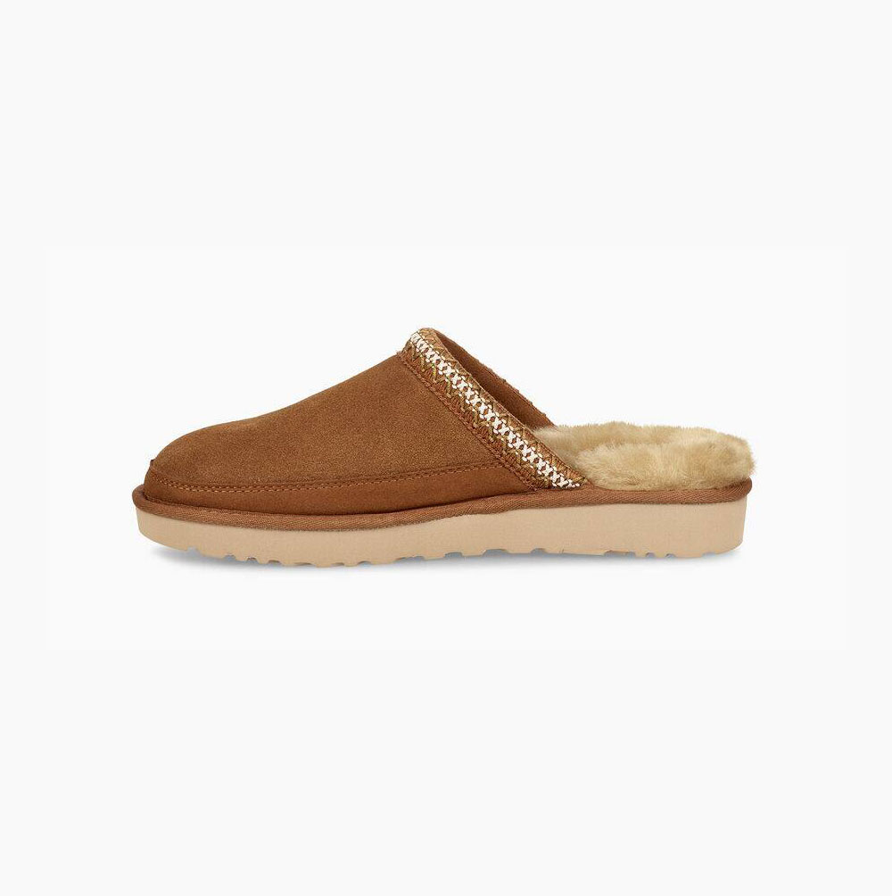 Pánské Pantofle UGG Tasman Slip-On Hnědé | KG7JUEFV