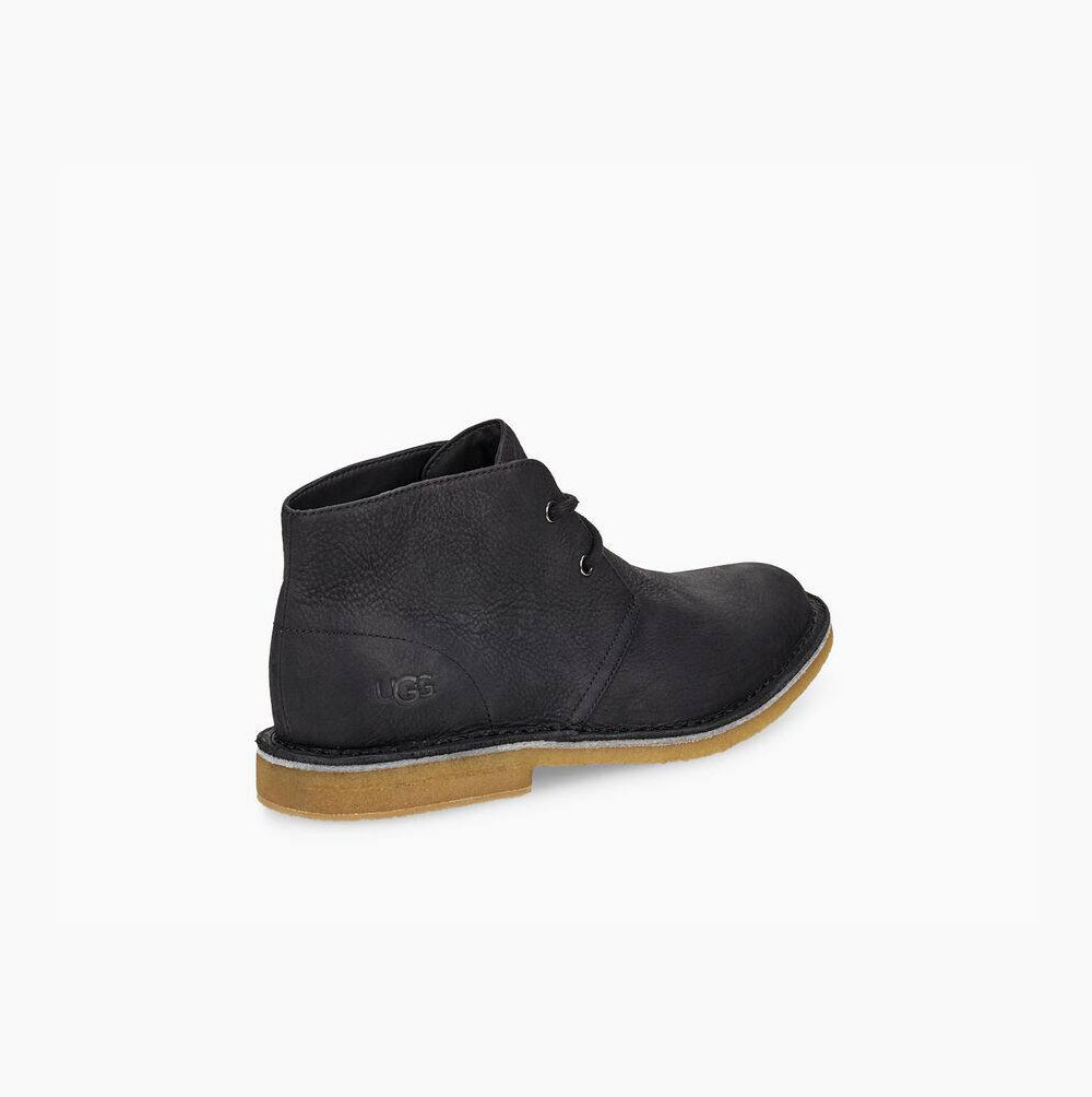 Pánské Pouštní Boty UGG Groveland Chukka Černé | WEXW8509