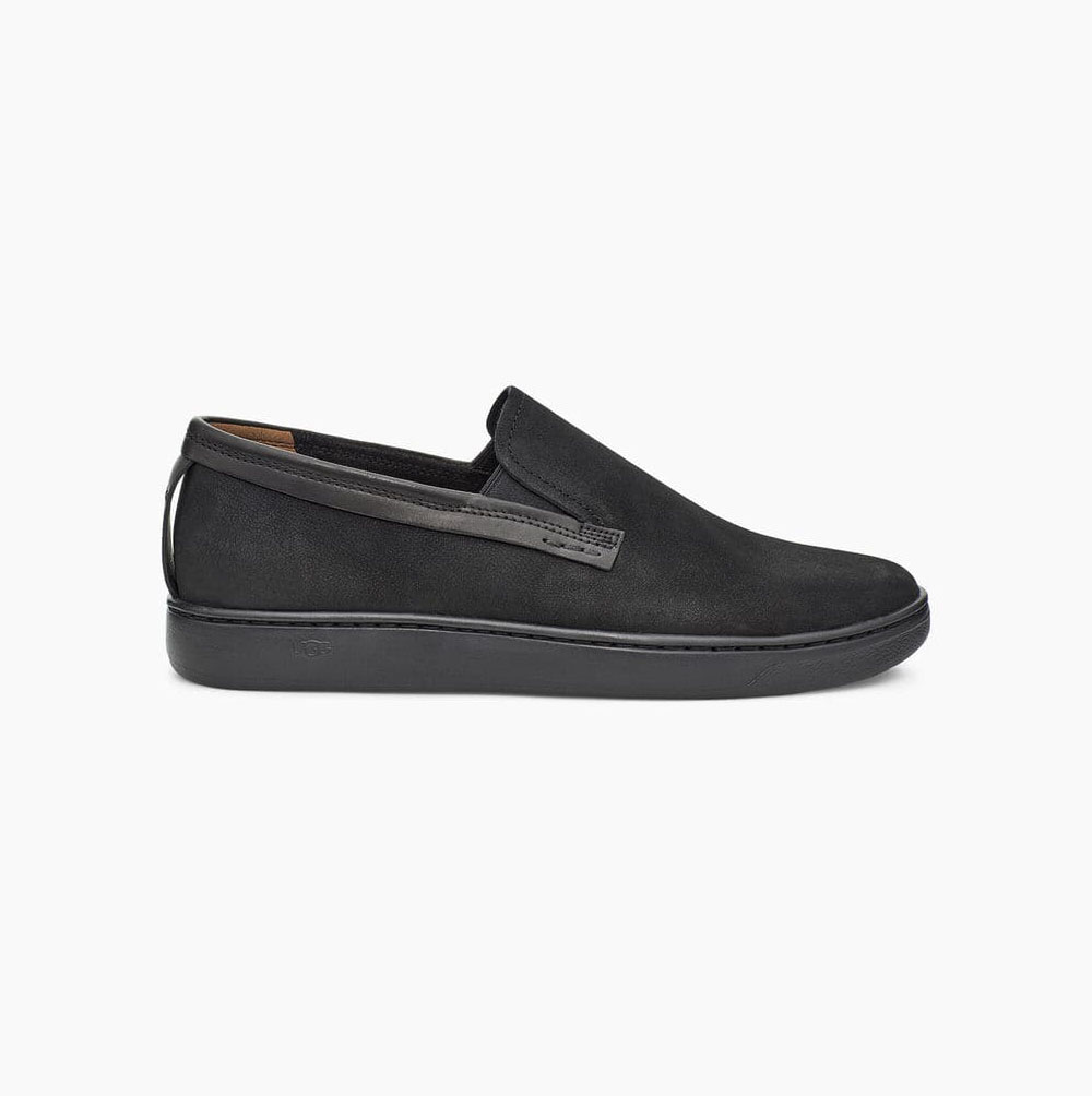 Pánské Slip On Tenisky UGG Pismo Slip-On Černé | S9DUVAUF