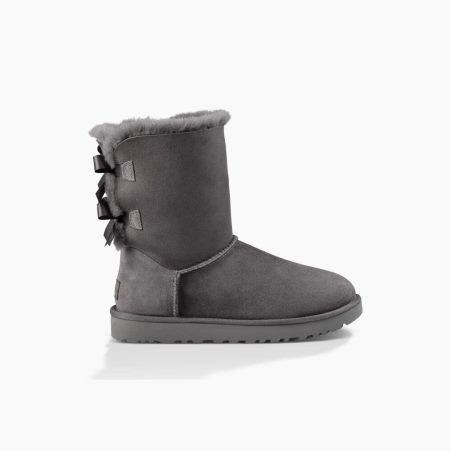 Dámské Bow Boots UGG Bailey Bow II Šedé | MTZY4440