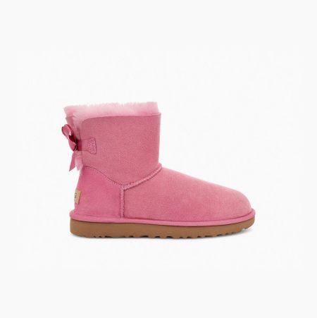 Dámské Bow Boots UGG Mini Bailey Bow II Růžové | AL214M7F