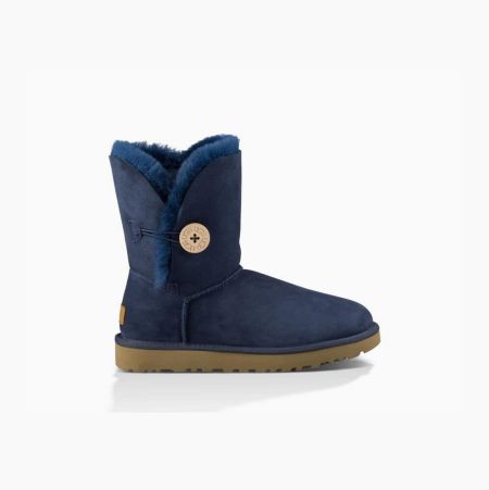 Dámské Button Boots UGG Bailey Button II Tmavě Blankyt | 0K4D907O