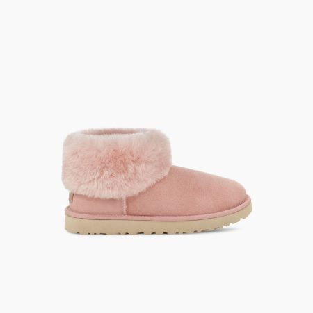 Dámské Classic Boots UGG Classic Mini Fluff Oranžové | 2L7TXMOR