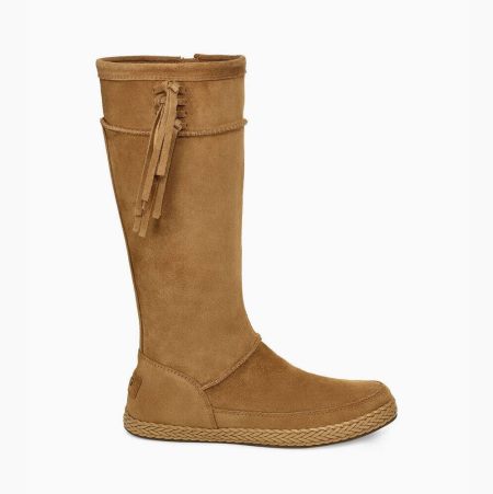 Dámské Knee High Boots UGG Emerie Vysoké Hnědé | 59ROHU9Y