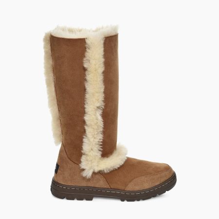 Dámské Knee High Boots UGG Sundance II Revival Hnědé | 02ZLIBK4