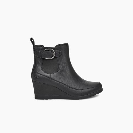 Dámské Kotníkové Boty UGG Arleta Heels Černé | PMLO6VPI