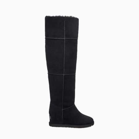 Dámské Over The Knee Boots UGG Classic OTK Černé | EHWW4YND