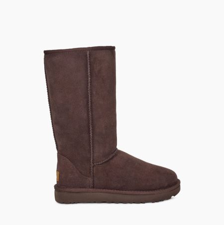 Dámské Vysoké Kozačky UGG Classic II Čokolády | NT4KXBPR