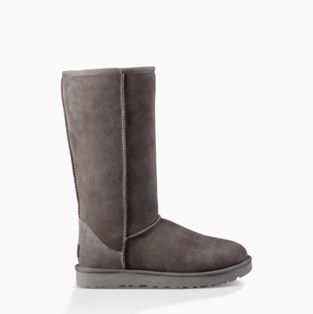 Dámské Vysoké Kozačky UGG Classic II Šedé | VCQRPDGX