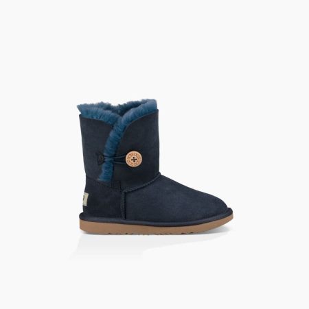 Dětské Button Boots UGG Bailey Button II Tmavě Blankyt | Q17LMPH9