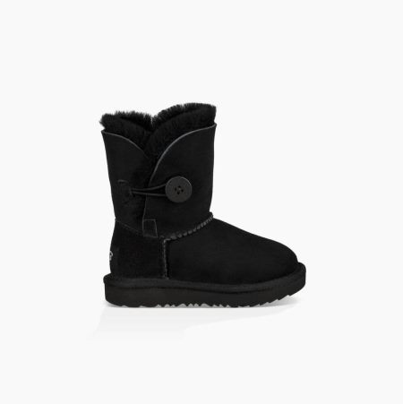 Dětské Button Boots UGG Bailey Button II Černé | RERCZCSU