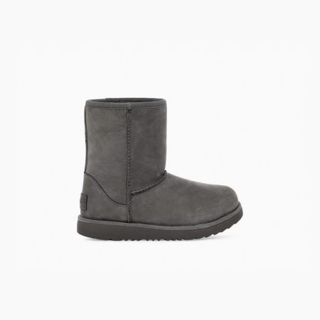 Dětské Nízké Kozačky UGG Classic II Weather Šedé | 40P3B79S