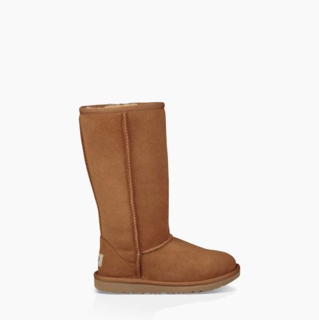 Dětské Vysoké Kozačky UGG Classic II Hnědé | 5DEH2CT9