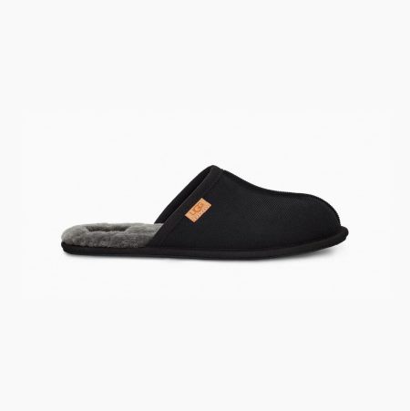 Pánské Pantofle UGG Scuff Corduroy Černé | 3REIKOY6